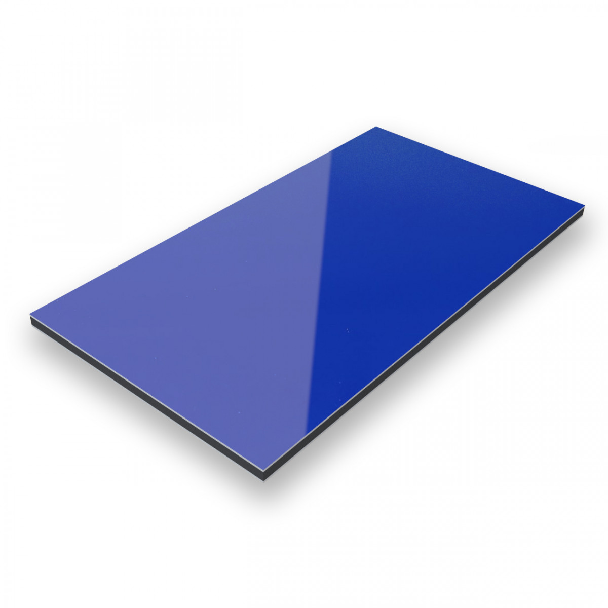 Muster Aluverbundplatte Sign-Serie Marineblau 5002