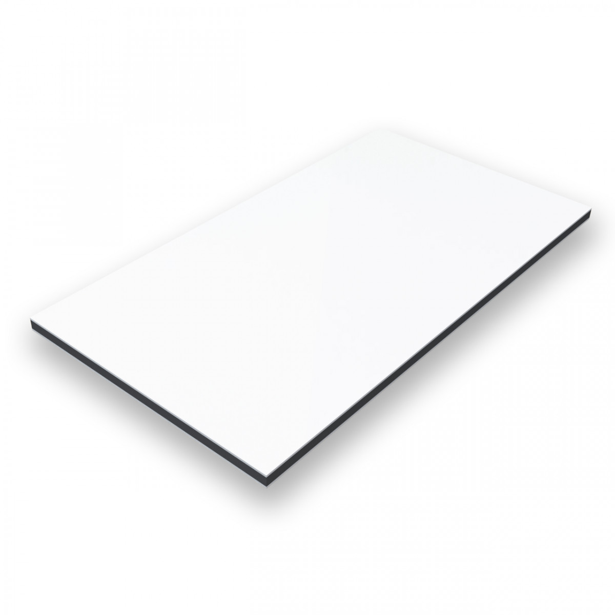 Aluverbundplatte Weiß/RAL9016-3mm/0,21mm 1500x3050mm