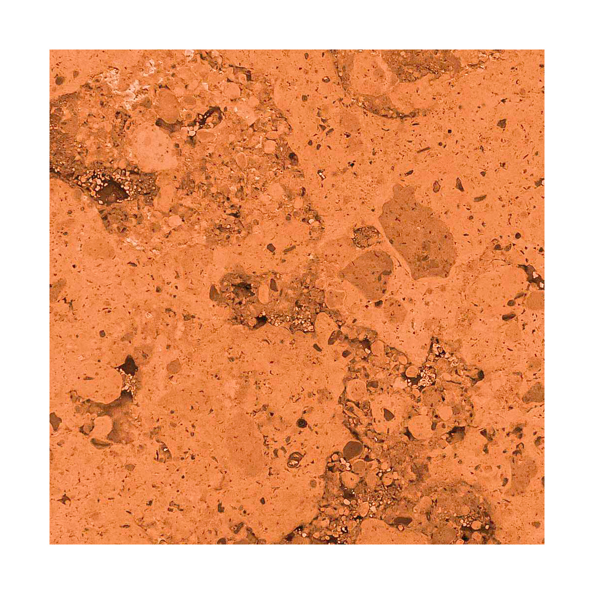 Aluwall Wandpaneel Naturstein Rost - 8722 DINA4 Muster matt