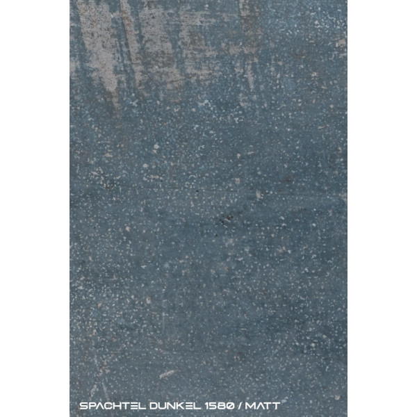 Aluwall Küchenrückwand Spachtel dunkel - 1580 DINA4 Muster matt