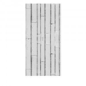 Aluwall Wandpaneel Bambus Weis - 1334 DINA4 Muster matt